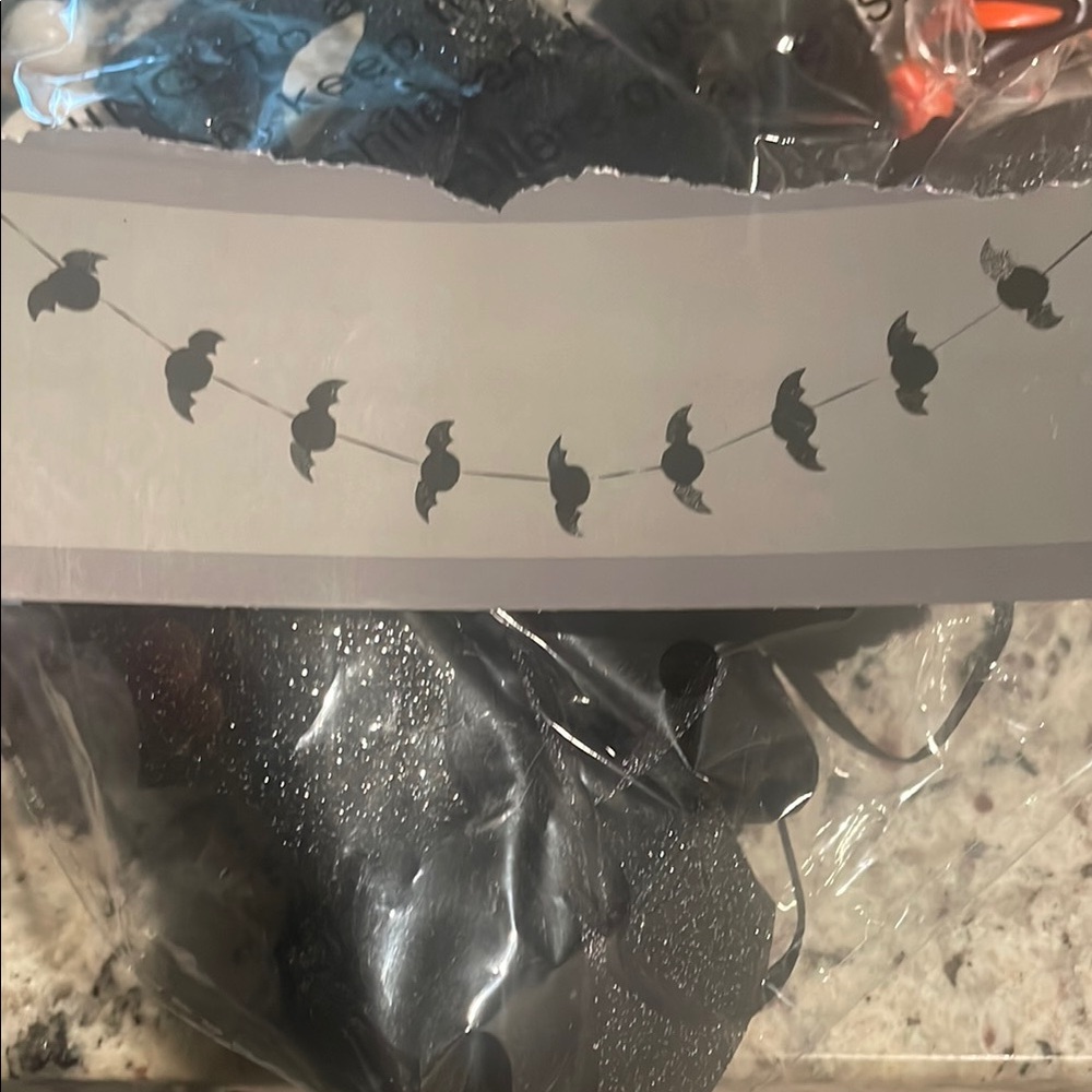 Black Bat Garland